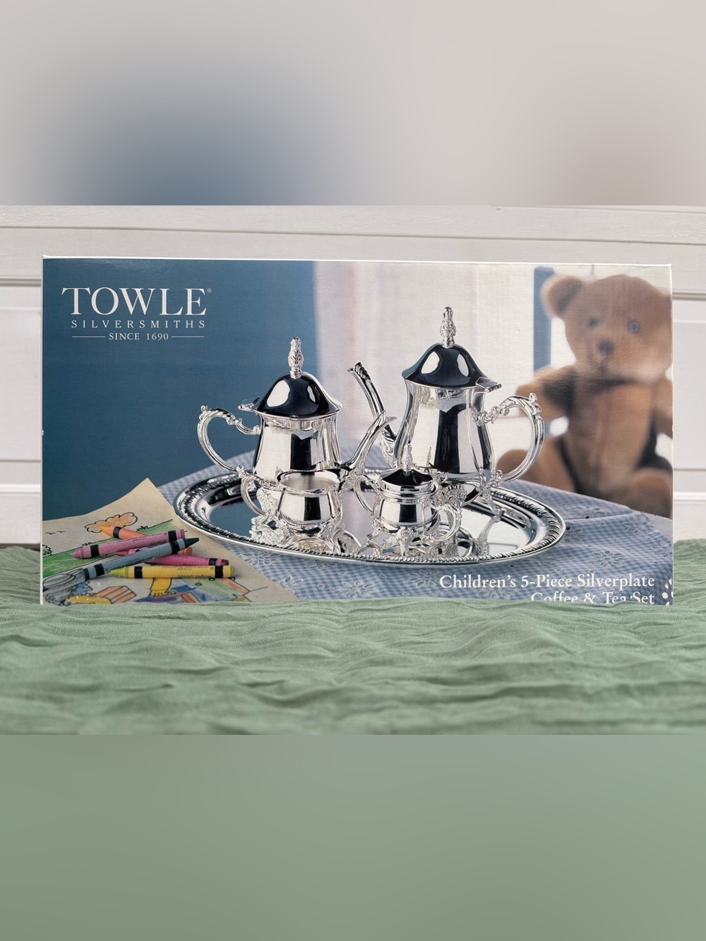 Towle Silverplate Children's 5-Piece Tea & Coffee Set - Silver Finish